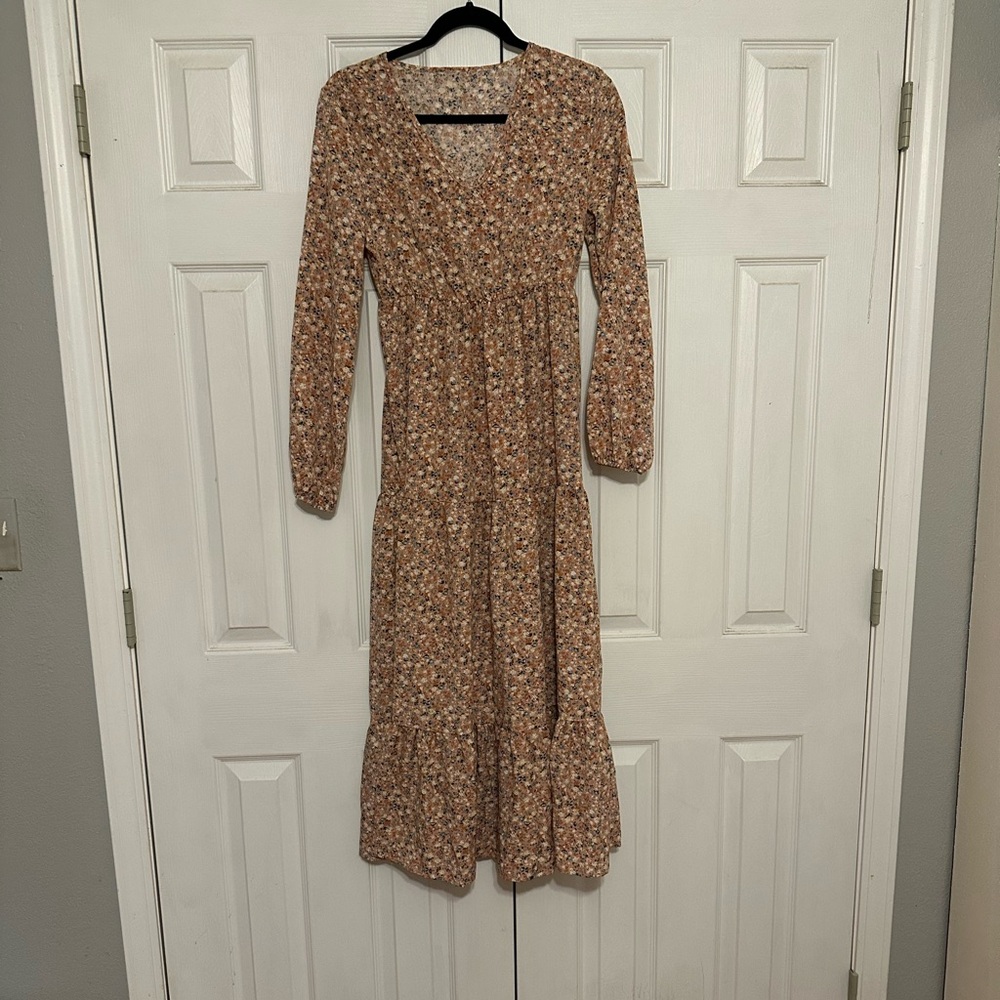 Floral maxi dress